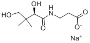 (R)-N-(2,4-Dihydroxy-3,3-dimethyl-1-oxobutyl)-beta-alanine monosodium salt(867-81-2)